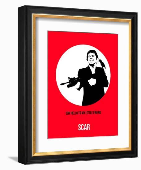 Scar Poster 2-Anna Malkin-Framed Art Print