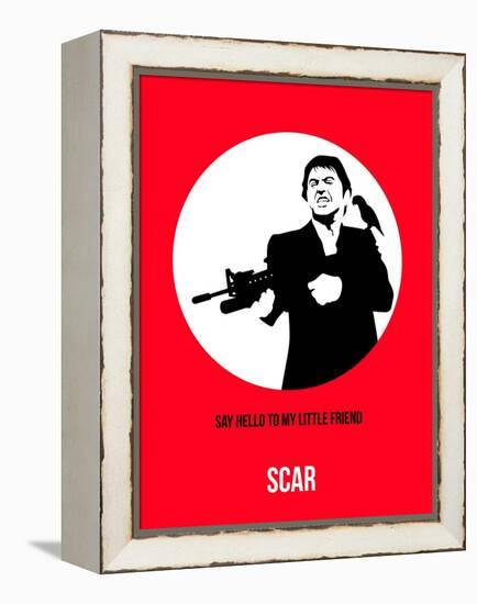 Scar Poster 2-Anna Malkin-Framed Stretched Canvas