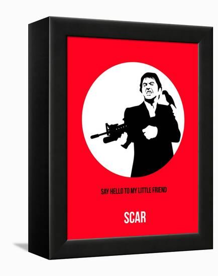 Scar Poster 2-Anna Malkin-Framed Stretched Canvas