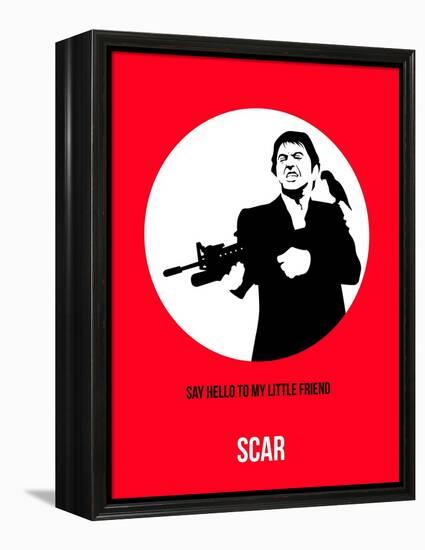 Scar Poster 2-Anna Malkin-Framed Stretched Canvas