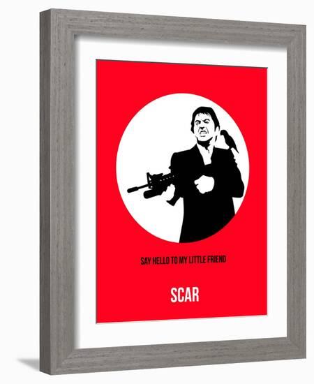 Scar Poster 2-Anna Malkin-Framed Art Print