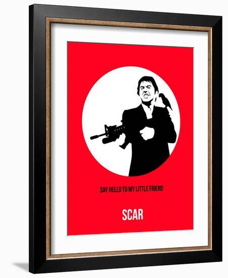 Scar Poster 2-Anna Malkin-Framed Art Print