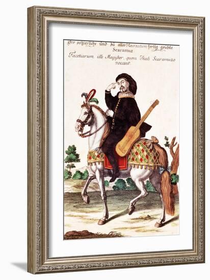 Scaramouche on Horseback-null-Framed Giclee Print