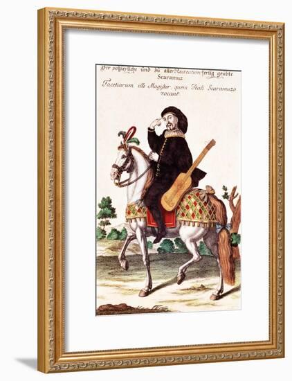 Scaramouche on Horseback-null-Framed Giclee Print