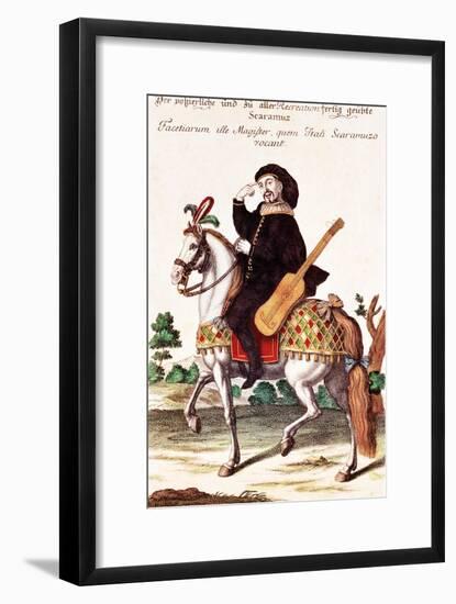 Scaramouche on Horseback-null-Framed Giclee Print