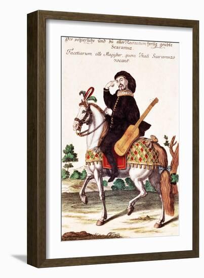 Scaramouche on Horseback-null-Framed Giclee Print