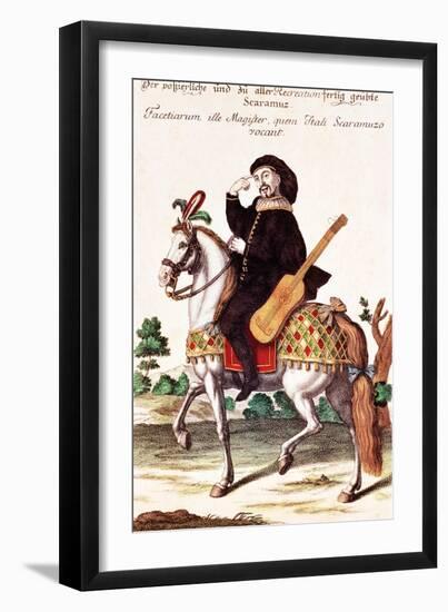 Scaramouche on Horseback-null-Framed Giclee Print