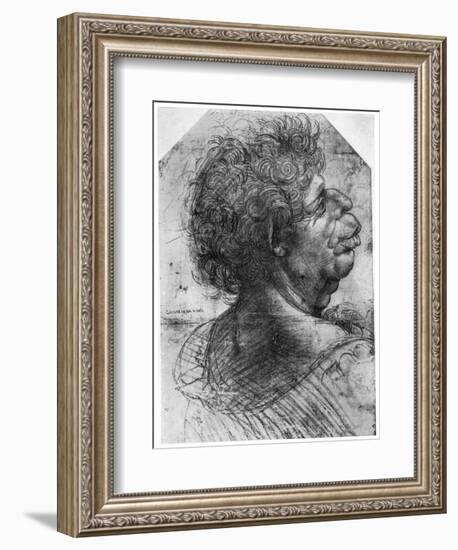 Scaramuccia, 1500-1505-Leonardo da Vinci-Framed Giclee Print