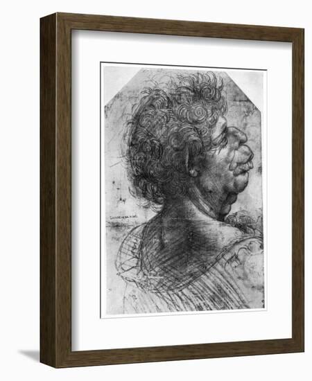 Scaramuccia, 1500-1505-Leonardo da Vinci-Framed Giclee Print