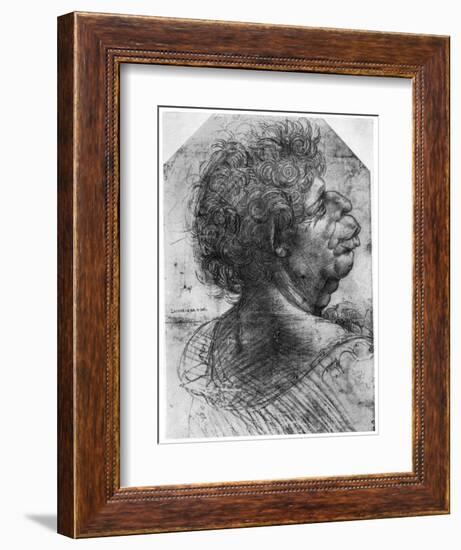 Scaramuccia, 1500-1505-Leonardo da Vinci-Framed Giclee Print