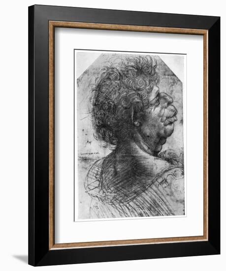 Scaramuccia, 1500-1505-Leonardo da Vinci-Framed Giclee Print