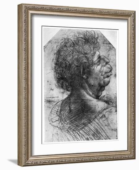 Scaramuccia, 1500-1505-Leonardo da Vinci-Framed Giclee Print