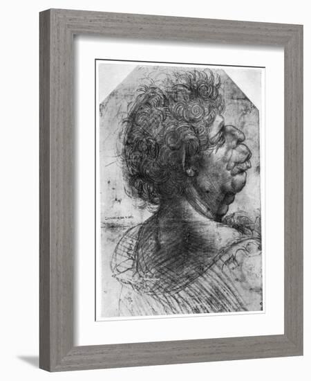 Scaramuccia, 1500-1505-Leonardo da Vinci-Framed Giclee Print