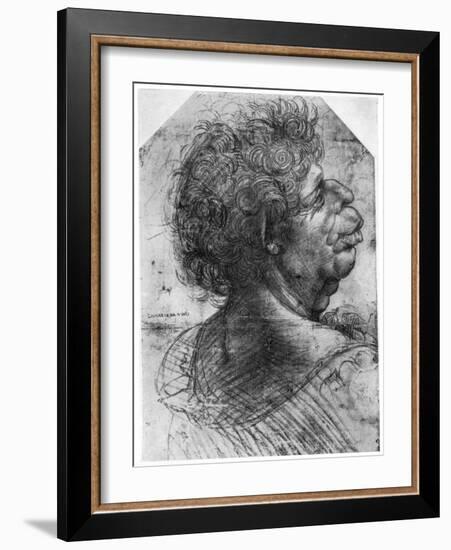 Scaramuccia, 1500-1505-Leonardo da Vinci-Framed Giclee Print