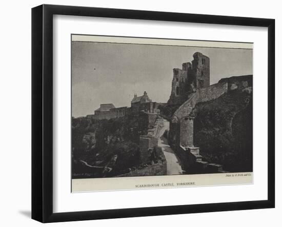 Scarborough Castle, Yorkshire-null-Framed Giclee Print
