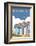 Scarborough - Dave Thompson Contemporary Travel Print-Dave Thompson-Framed Art Print