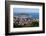 Scarborough from Olivers Mount, North Yorkshire, Yorkshire, England, United Kingdom, Europe-Mark Sunderland-Framed Photographic Print