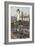 Scarborough Harbour-Ernest W Haslehust-Framed Art Print