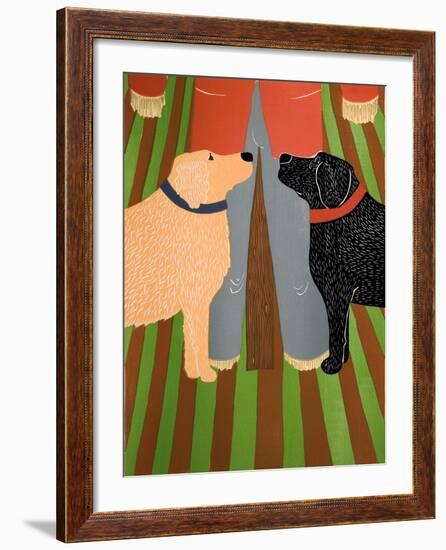 Scarecrow Bottom-Stephen Huneck-Framed Giclee Print