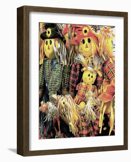 Scarecrow Family-Dorothy Berry-Lound-Framed Giclee Print