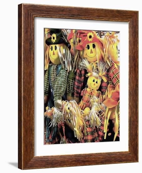 Scarecrow Family-Dorothy Berry-Lound-Framed Giclee Print