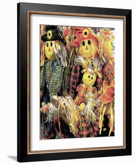 Scarecrow Family-Dorothy Berry-Lound-Framed Giclee Print