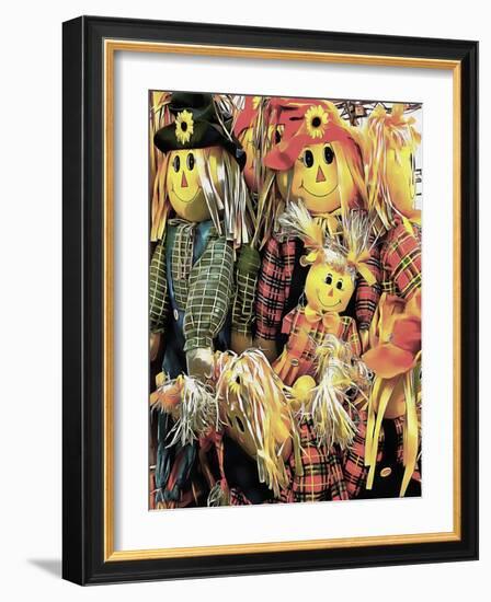 Scarecrow Family-Dorothy Berry-Lound-Framed Giclee Print