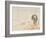 Scarecrow in a Rice Field, 1862-Unrei-Framed Giclee Print