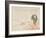 Scarecrow in a Rice Field, 1862-Unrei-Framed Giclee Print