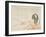 Scarecrow in a Rice Field, 1862-Unrei-Framed Giclee Print