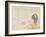 Scarecrow in a Rice Field, 1862-Unrei-Framed Giclee Print