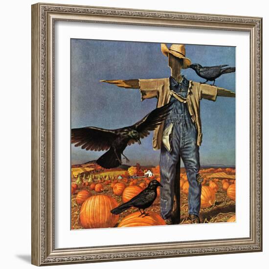 "Scarecrow," October 26, 1946-John Atherton-Framed Giclee Print