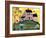 Scarecrow Pumpkin Sheep Cheryl Bartleypsd-Cheryl Bartley-Framed Giclee Print