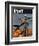 "Scarecrow," Saturday Evening Post Cover, October 26, 1946-John Atherton-Framed Giclee Print