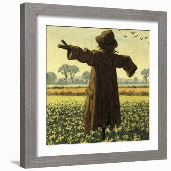 Scarecrow-Ronald Lampitt-Framed Giclee Print