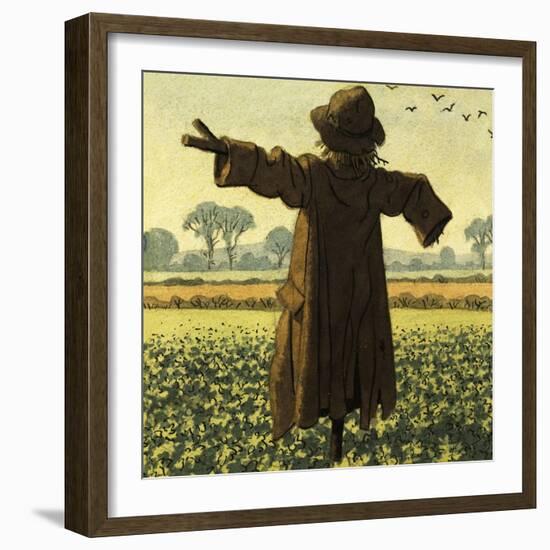 Scarecrow-Ronald Lampitt-Framed Giclee Print