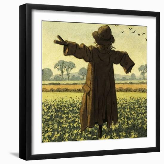 Scarecrow-Ronald Lampitt-Framed Giclee Print