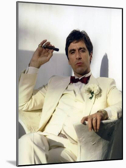 SCARFACE, 1983 directed by BRIAN by PALMA Al Pacino (photo)-null-Mounted Photo