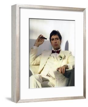SCARFACE, 1983 directed by BRIAN by PALMA Al Pacino (photo)-null-Framed Photo