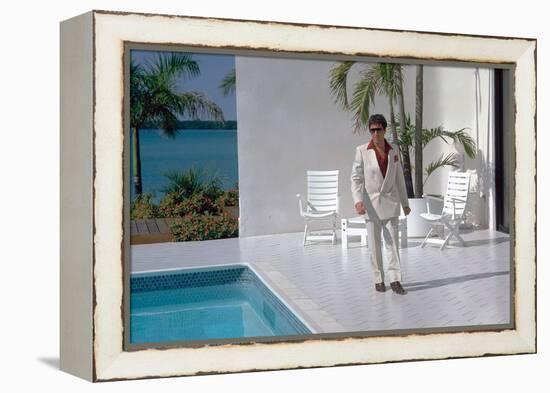 SCARFACE, 1983 directed by BRIAN by PALMA Al Pacino (photo)-null-Framed Stretched Canvas