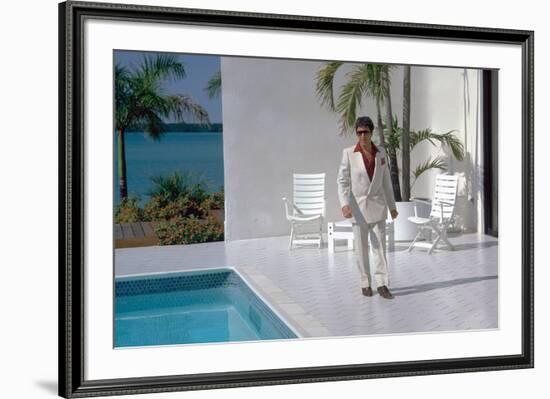 SCARFACE, 1983 directed by BRIAN by PALMA Al Pacino (photo)-null-Framed Photo