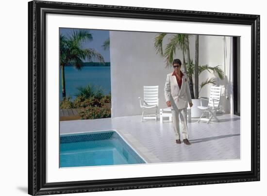 SCARFACE, 1983 directed by BRIAN by PALMA Al Pacino (photo)-null-Framed Photo