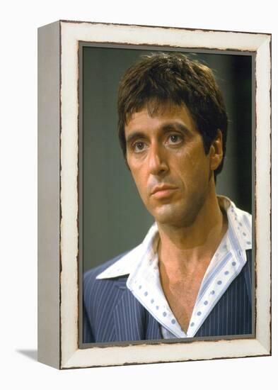 SCARFACE, 1983 directed by BRIAN by PALMA Al Pacino (photo)-null-Framed Stretched Canvas