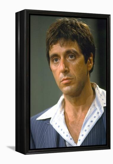 SCARFACE, 1983 directed by BRIAN by PALMA Al Pacino (photo)-null-Framed Stretched Canvas