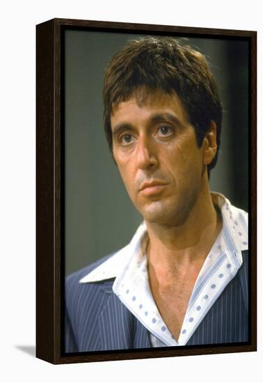 SCARFACE, 1983 directed by BRIAN by PALMA Al Pacino (photo)-null-Framed Stretched Canvas