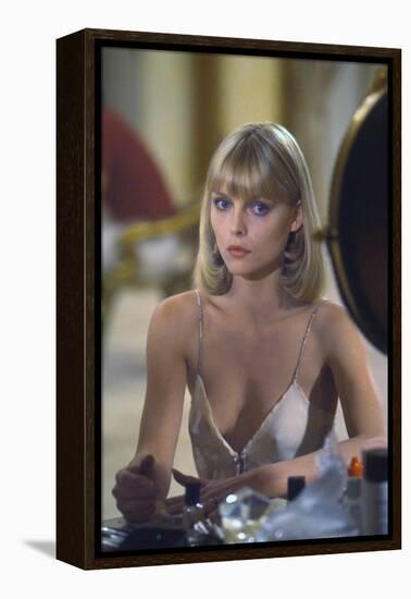 SCARFACE, 1983 directed by BRIAN by PALMA Michelle Pfeiffer (photo)-null-Framed Stretched Canvas