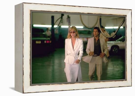 SCARFACE, 1983 directed by BRIAN by PALMA Michelle Pfeiffer (photo)-null-Framed Stretched Canvas