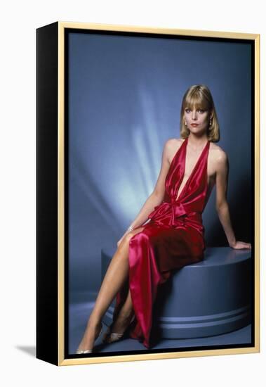 SCARFACE, 1983 directed by BRIAN by PALMA Michelle Pfeiffer (photo)-null-Framed Stretched Canvas