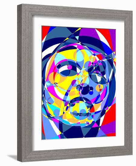 Scarface-Cristian Mielu-Framed Art Print