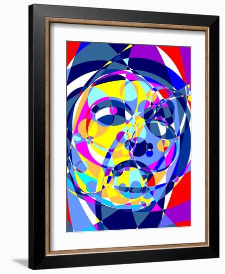 Scarface-Cristian Mielu-Framed Art Print